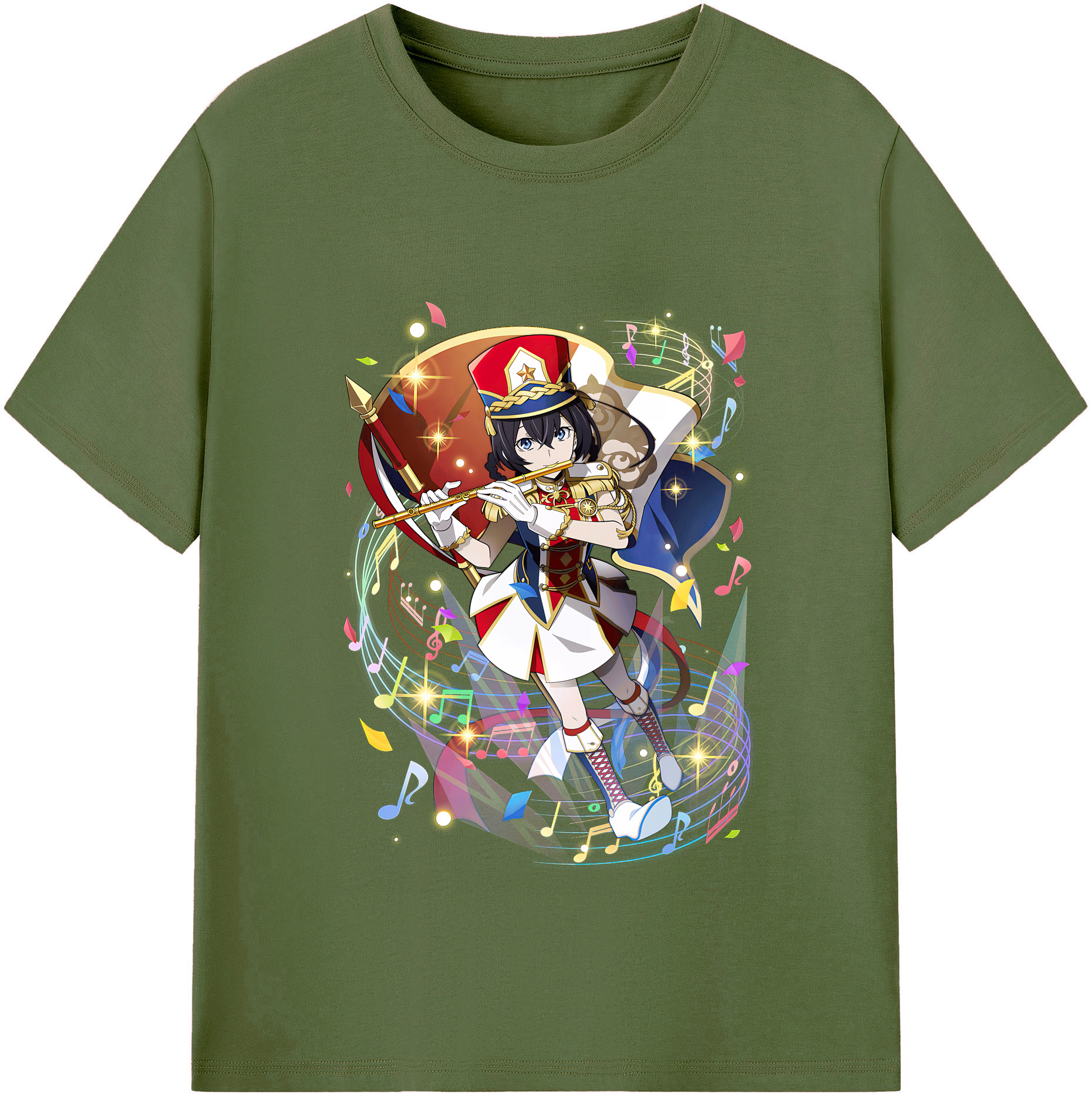 （画像用） 文豪ストレイドッグス Bungo Stray Dogs 綿100％半袖Tシャツ（フロントプリント）